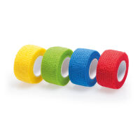 Plaster bandage, self-adhesive, colored, from...