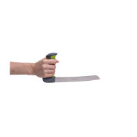 Sundo EASI-GRIP Brotmesser, grau-grün