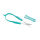 Sundo Mini Easi-Grip Scissors, self-opening, with loop handle