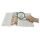Behrend hand magnifier, 2- / 4-fold magnification, angular or circular