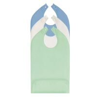 Behrend terrycloth bibs, collecting bag, snaps, 45x90cm...