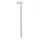 Behrend white cane, derby handle, women/men, white