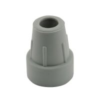 MC24 Crutch Tip, Non-Slip and Abrasion-Resistant, Grey, 16-22 mm