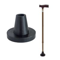 Behrend Universalstockschuh, 8 cm, schwarz, für...