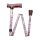 Behrend folding stick, alu, height-adjustable, patterns
