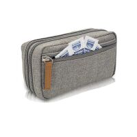 ELITE BAGS diabetics bag DIABETIC-S, gray, elegant