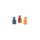 Dispomed universal stoppers luer lock, safety closing, colors, 100 pc