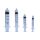 Dispomed ECOJECT PLUS, 3-part disposable syringe, Luer lock, 100 items