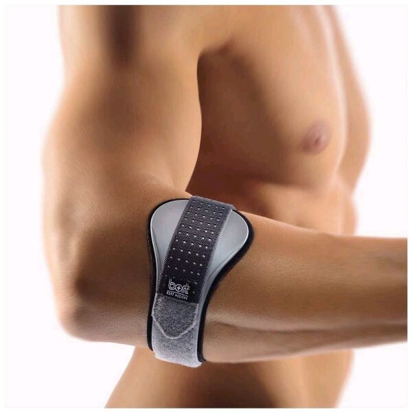 BORT Stabilo® epicondylitis clasp, ulnar relief, silver, Gr.1-5