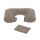 Behrend crescent-shaped cushion, inflatable, case, different colors