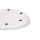 Behrend plate with raised edge, non-slip, rubber feet, ABS / Melamine