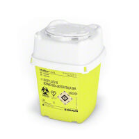 B.Braun Medibox® disposal container, yellow/white, diff. sizes