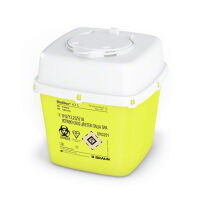 B.Braun Medibox® disposal container, yellow/white, diff. sizes