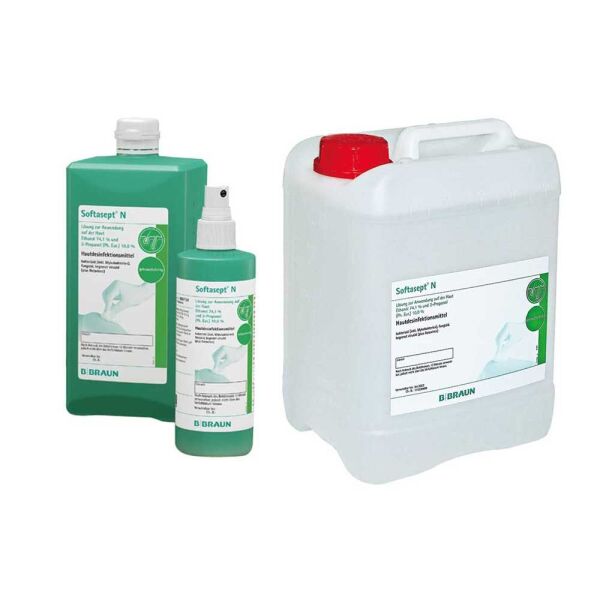 B.Braun skin disinfection Softasept® N colorless, sizes
