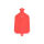 Rubber hot water bag of Sänger, smooth, 3 liter, various colors