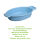 Behrend wash basin, soap tray, oval, 5 liter, 45x30x10cm, colors
