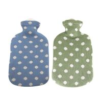 Sänger hot water bottle 2L, knit cover points, colors