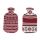 Sänger hot water bottle 2L, knit cover winter, colors