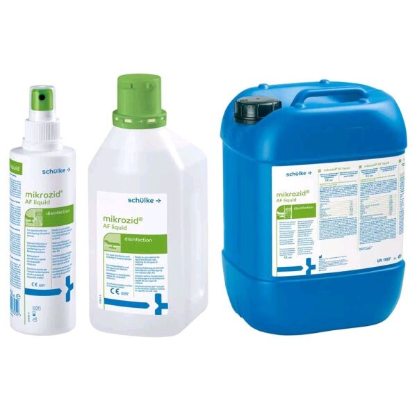 Schülke mikrozid® AF liquid, surface disinfectant, ready for use