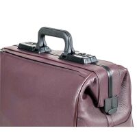 Dürasol Rusticana doctors case, leather, 1 o.2 front pockets