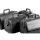 Dürasol Rusticana Light doctors bag, black, front pocket / size choice