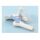 Erler Zimmer Hip joint + ligaments model, mobile, with / without stand