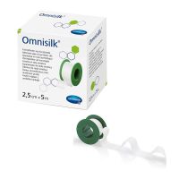 Omnisilk Fixation Plaster made of artificial silk, 5 m, 1...
