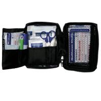 Travel first aid kit by Holthaus Medical, filled, belt...