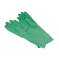 Ratiomed chemical protective gloves, nitrile, green, size...