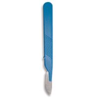 Ratiomed Disposable scalpels, sterile, stainless steel blades, 10 item