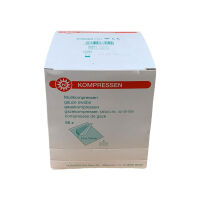 Gauze swabs sterile by Noba, 8-ply, 50x 2 pack, size choice