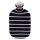 Singer 2 L rubber hot water bottle incl. Knit cover, diff. colors