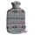 Singer 2 L rubber hot water bottle incl. Knit cover, diff. colors