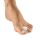 Bort PediSoft® Toe Spreader, with powder, S-L, 2pcs