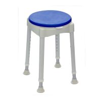 Behrend Duschhocker Deluxe, mit Drehscheibe, 7-fach...