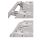 Behrend bath seat, hygienic cutout, adjustable, special / -plus