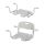Behrend bath seat, hygienic cutout, adjustable, special / -plus