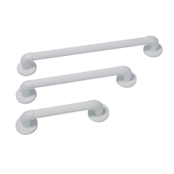 Behrend bath handle, plastic, bath / shower, grooved, various size