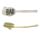 Behrend Wooden bath brush, oval, removable handle, natural bristles