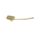 Behrend Wooden bath brush, oval, removable handle, natural bristles