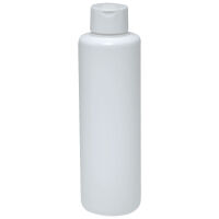 Empty Bottle with Screw Cap, 250 ml, white