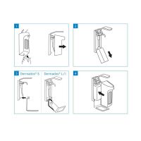 Ecolab Dripping Pan For Dermados, 13x18x19 cm, White, 1 pc
