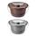 Behrend commode-bucket plastic, lid, disinfectable, colors