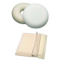 Behrend Latex pillows, removable terry cover, white,...