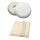 Behrend Latex pillows, removable terry cover, white, various. shapes
