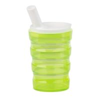 Behrend drinking cup, unbreakable, leakproof, grooves, 200ml, colors