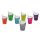 Behrend drinking cup, unbreakable, leakproof, grooves, 200ml, colors