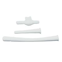 Behrend Irrigator trimmings, plastic, white, 3- or 4-piece