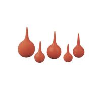 Behrend ear syringe, ear rinse, soft PVC, red, size 3-11,...