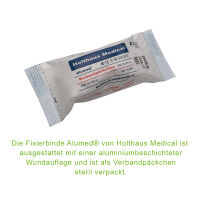 Holthaus Medical Alumed® field dressing with compress, sterile, sizes
